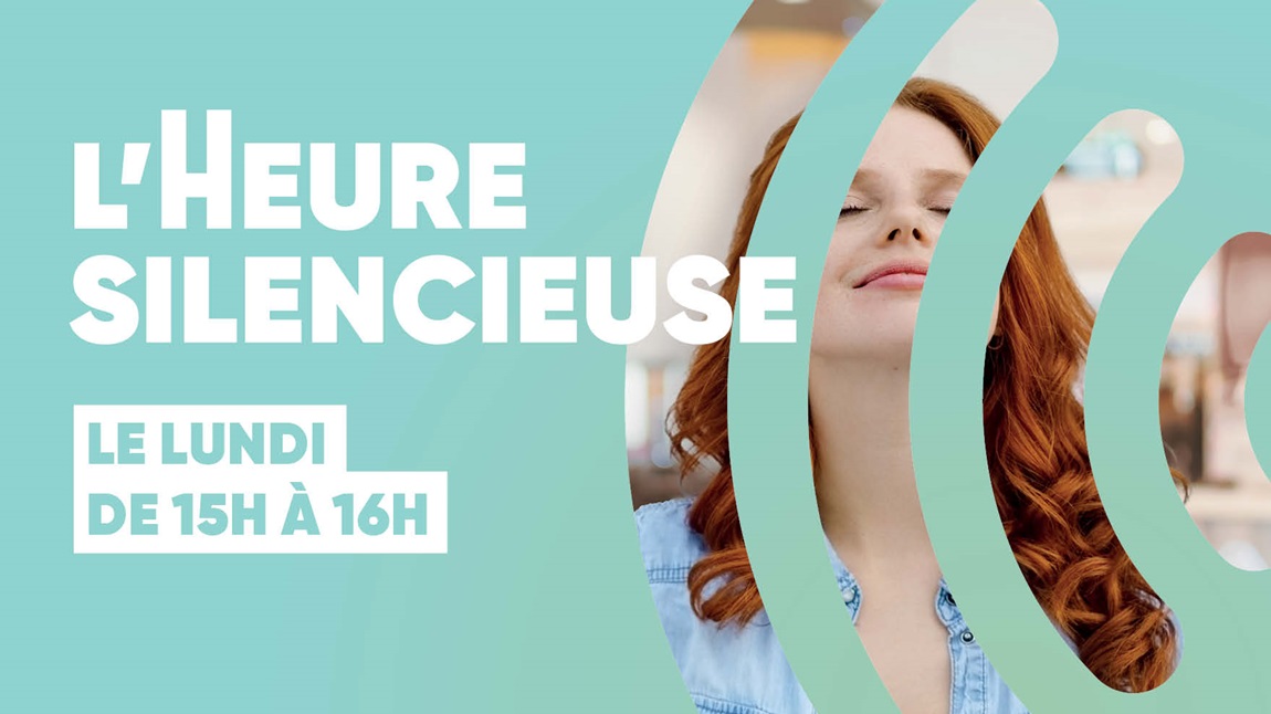 Heure silencieuse le lundi de 15h a 16h